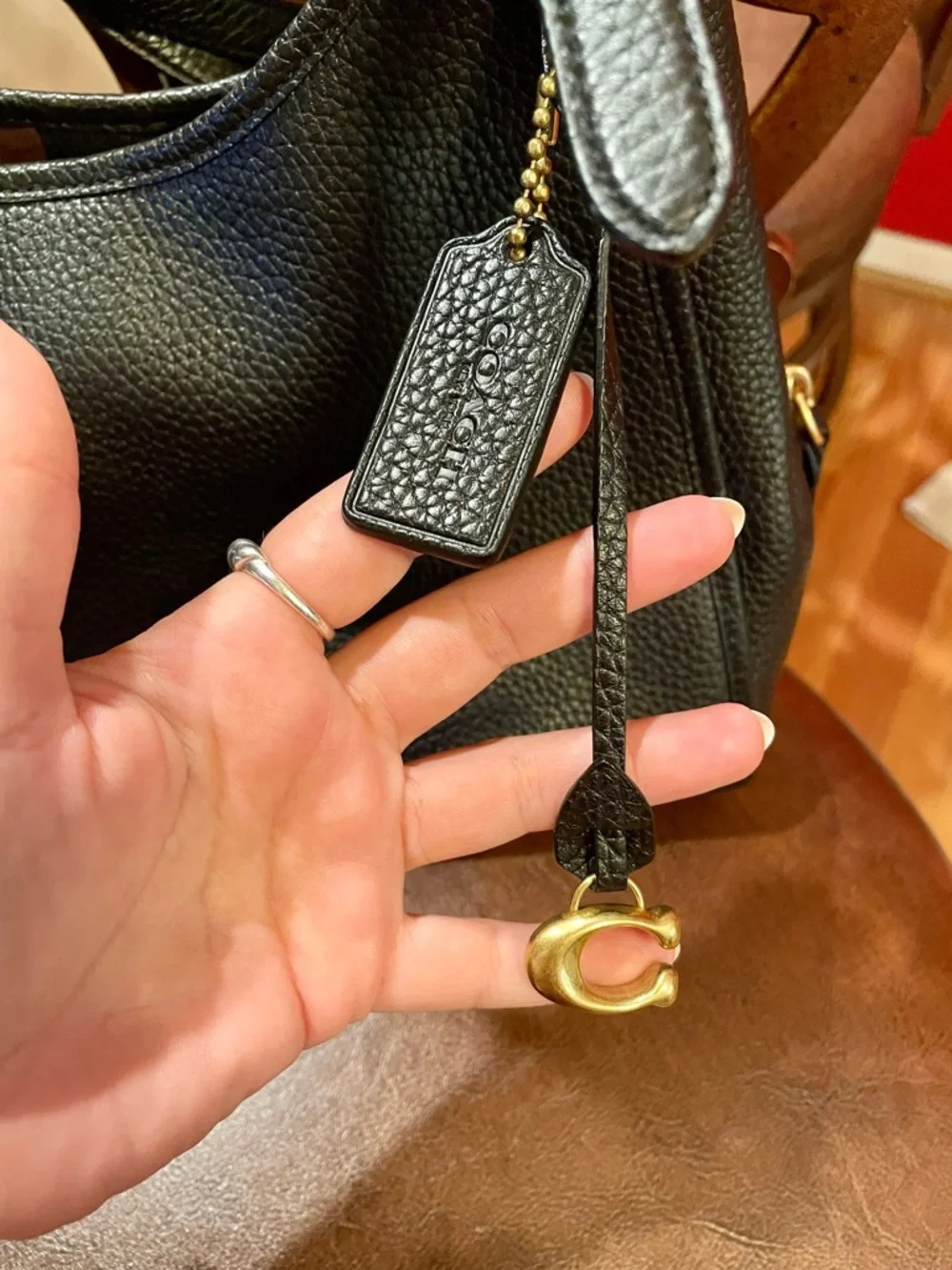 Coach Lori Shoulder Bag - Black - Picture 3 of 7